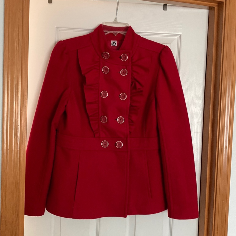 XL BP (Brass Plum - Nordstrom brand) red coat
